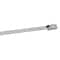 Gardner Bender Cable Tie, 6 in L, Silver, Stainless Steel, 100 lb Strength 45-306SS - alternate 6